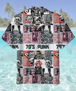 70s Punk Rock Hawaiian Shirt