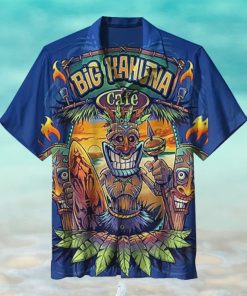 Big Kahuna Cafe Tiki Hawaiian Shirt