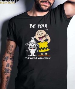 Awesome Snoopy Be You The World Will Adjust T shirt