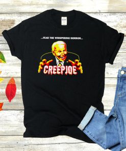 Fear the whispering horror creepjoe Biden halloween shirt