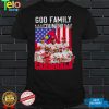 God family country cardinals american flag shirt