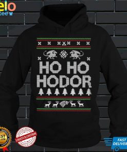 Ho ho Hodor Game Of Throne Ugly Xmas Christmas shirt