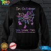 In October we wear Pink Breast Cancer Awareness Halloween shirt