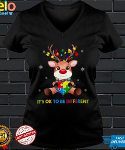 Its Ok to be Different Merry Christmas shirt