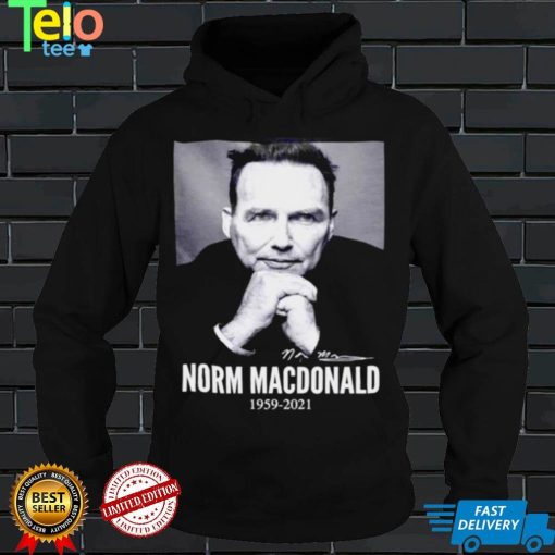 Norm Macdonald In Loving Memories 1959 2021 shirt