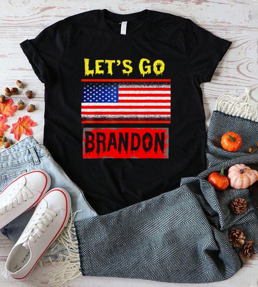 Official Let's Go Brandon Sanderson Us Flag Sweater Shirt
