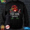 The Techie Gnome Buffalo Plaid Christmas Tree Light T Shirt