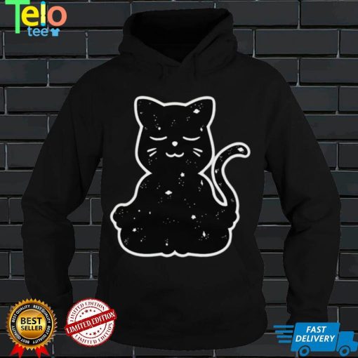 Yoga cat conquers the Universe shirt