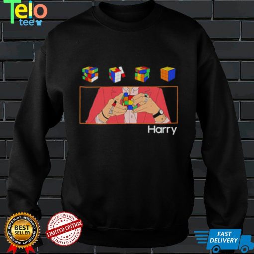 Harry Styles Rubix Cube shirt