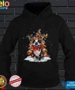 Official Boston Terrier Christmas Outfit shirt hoodie, sweater shirt