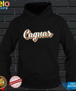 Official Caguas Retro Art Baseball Font Vintage Shirt hoodie, sweater shirt