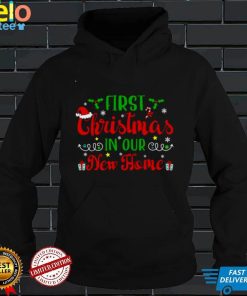 Official First Christmas In Our New Home 2021 Christmas Housewarming Shirt hoodie, sweater shirt