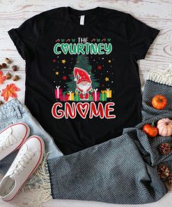 Official The Courtney Gnome Xmas Tree Group Christmas Matching T Shirt Hoodie, Sweat