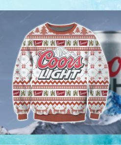 Coors Light Knitting Pattern 3d Print Ugly Christmas Sweater