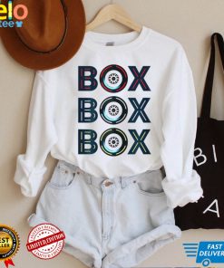 Formula 1 Box F1 Radio Call Box Radio Call To Pit Stop shirt