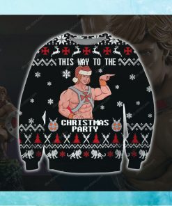 He man Knitting Pattern 3d Print Ugly Christmas Sweater