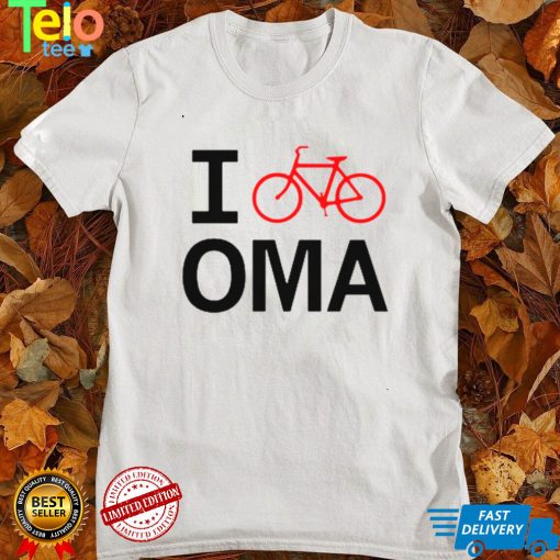 I bike oma shirt