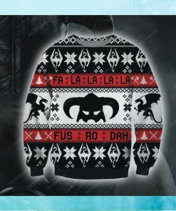 The Elder Scrolls 3d All Over Printed Ugly Christmas Sweatshirt