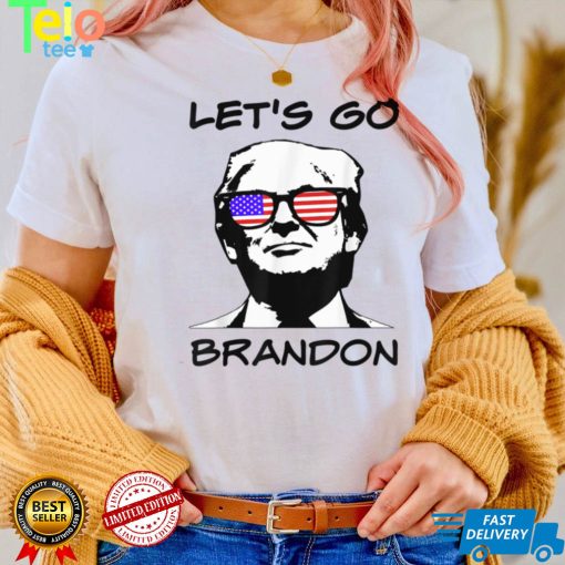 Trump Lets Go Brandon Funny Joe Biden Politic Party Apparel T Shirt