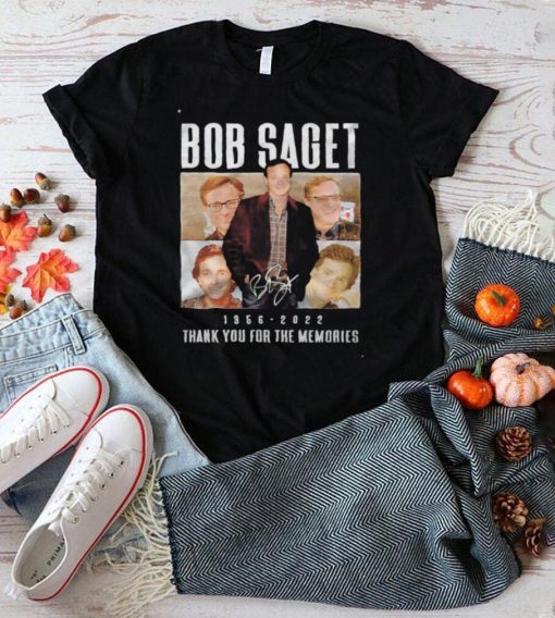 Bob Saget signature 1956 2022 thank you for the memories T shirt