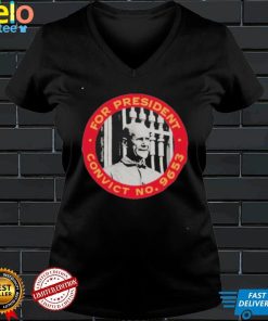 For President Convict No 9653 shirt