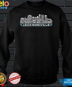 Jacksonville Jaguars NFL All Time Legends Skyline Shirt