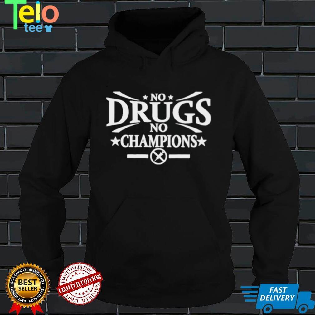 No drugs no champions sunny edwards no drugs no champions shirt