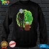 Star Wars The Mandalorian and Baby Yoda Crossover Rick and Morty The Child Shirt
