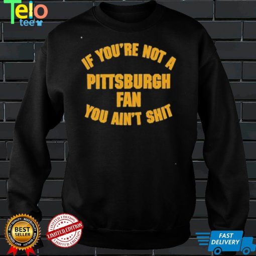 Stillergang If You’re Not A Pittsburgh Fan You Ain’t Shit Shirt Steelers Fan