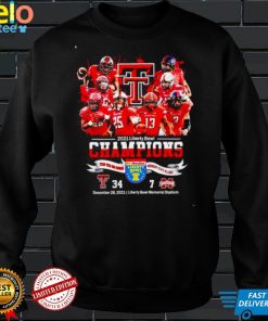 Texas Tech Red Raiders 2021 Liberty Bowl Champions NCAA shirt