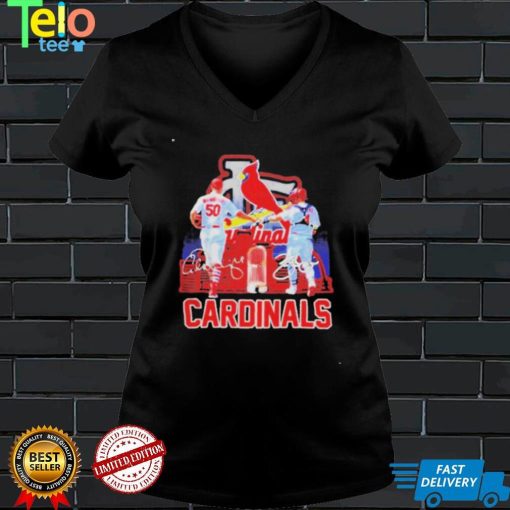 Yadier Molina and Adam Wainwright Waino yadi 21 signature shirt