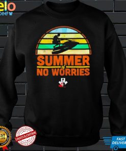 Ad Free Cares Summer Of No Worries Vintage Shirt