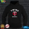 Bailey Ober Twins baseball logo T shirt