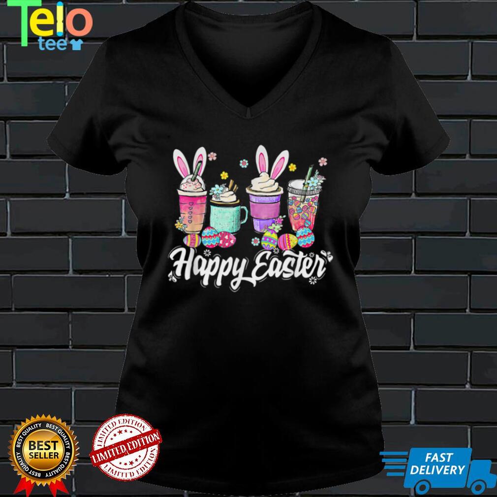 Easter Coffee Bunny Latte Coffee Christian Easter Day 2022 T Shirt
