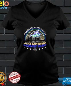 Florida Gulf Coast Eagles 2021 2022 Ncaa Asun Women’s Basketball Champions logo T shirt