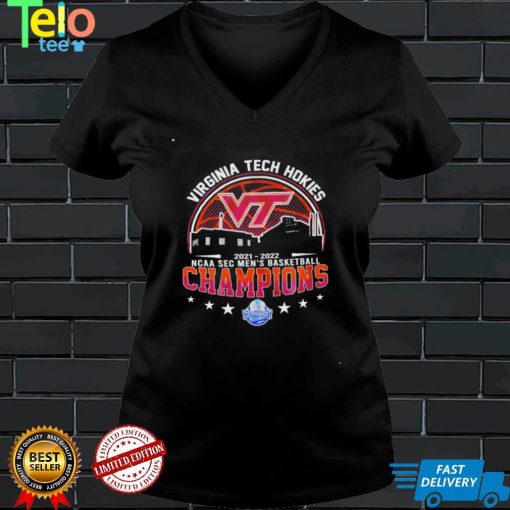 Virginia Tech Hokies 2021 2022 NCAA SEC men’s basketball Champions sport shirt