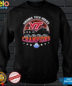 Virginia Tech Hokies 2021 2022 NCAA SEC men’s basketball Champions sport shirt