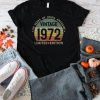 50 Year Old Vintage 1972 Limited Edition 50th Birthday T Shirt, sweater