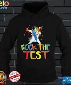 Funny Test Day Rock The Test Don't Stress Testing T Shirt, sweater