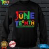 Juneteenth Shirt Free Since 1865 Independence Day Gift T Shirts tee
