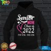 Senior Mom Of A Class Of 2022 Heart School Graduation T Shirt tee