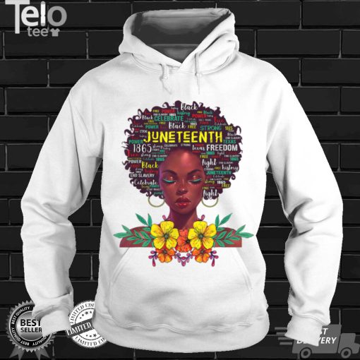 Juneteenth shirts For Women Afro Beautiful Black Pride 2022 T Shirt