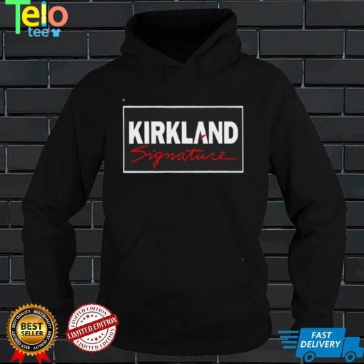 Kirkland signature logo 2022 T shirt