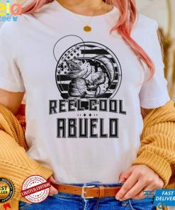 Mens Gift For Fathers Day Tee Reel Cool Abuelo Fishing T Shirt