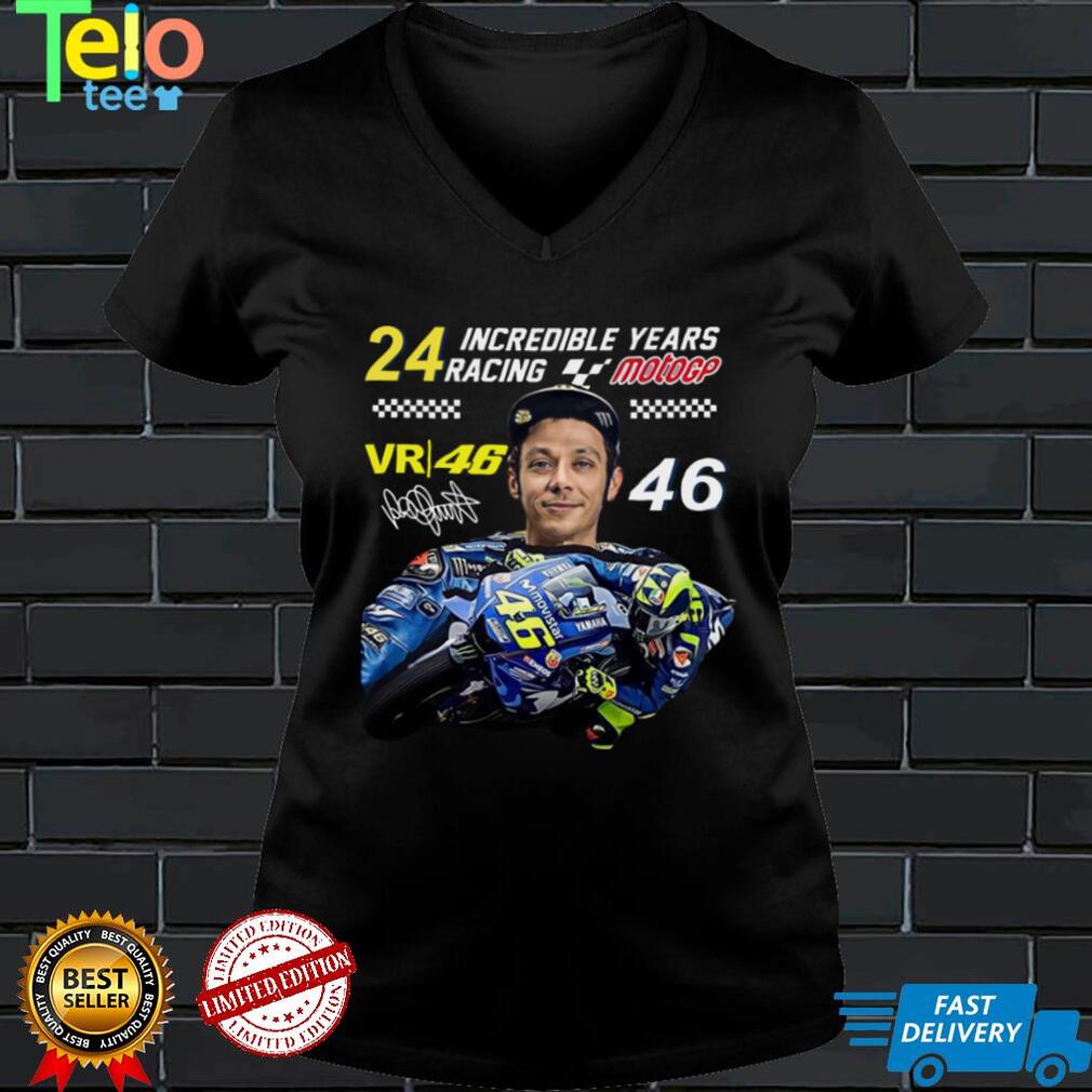 24 Incredible Years Racing Motogp Vr46 Signature Valentino Rossi