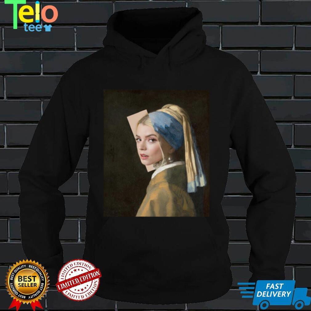 Anya Taylorjoy Girl With A Pearl Earring shirt