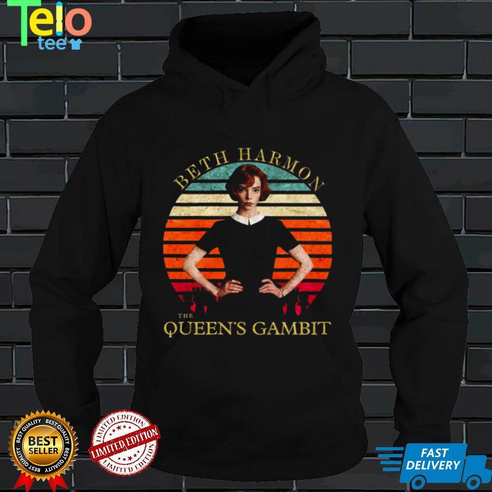 Beth Harmon The Queens Gambit Vintage shirt