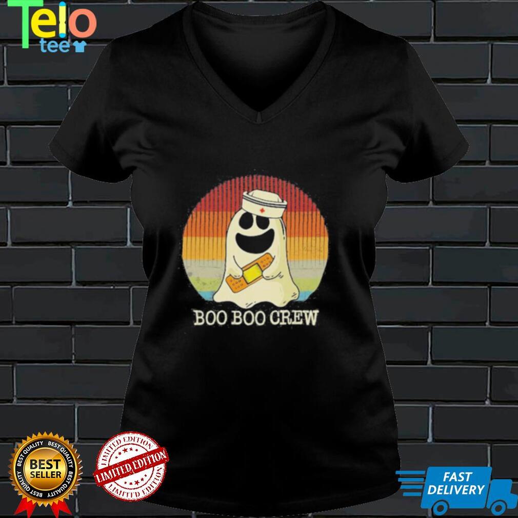 Boo boo crew halloween nurse shirt