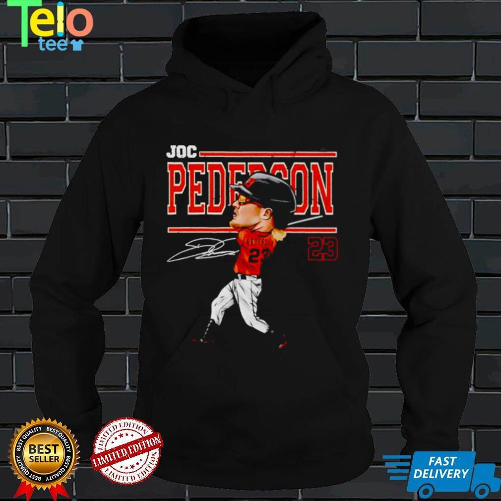 Joc Pederson San Francisco Giants Cartoon signature shirt
