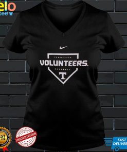 Nike Tennessee Volunteers Baseball Plate Performance 2022 Shirt